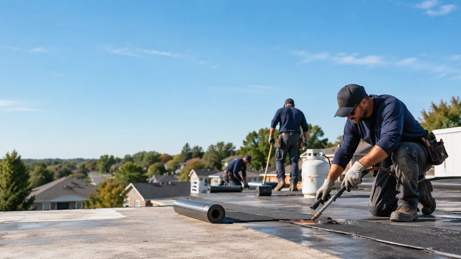Flat Roof Leak Repair providers in Townsville, NC